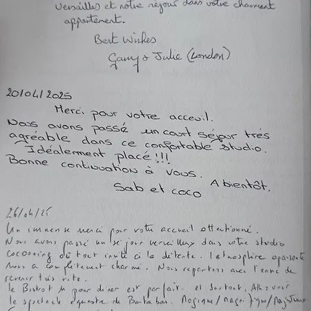 公寓 La Duchesse, Cosy A Versailles, A 2 Min Du Chateau